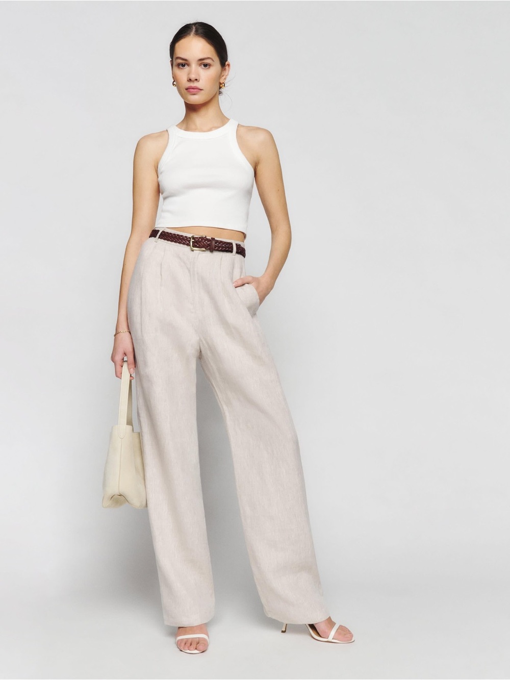 Reformation Linen Mason Pant
